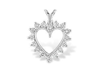 C006-75998: HEART PENDANT .45 TW