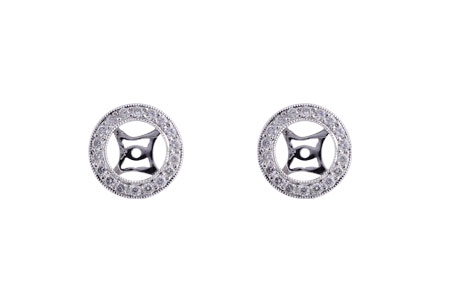 C184-05935: EARRING JACKET .32 TW (FOR 1.50-2.00 CT TW STUDS)