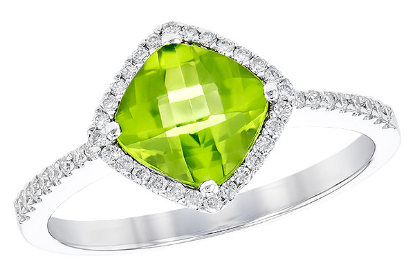 C184-91371: LDS RG 1.58 PERIDOT 1.74 TGW (7MM PER)