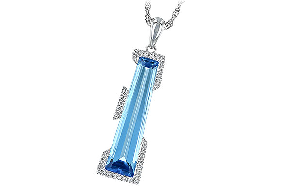 C189-47735: NECK 5.18 BLUE TOPAZ 5.28 TGW