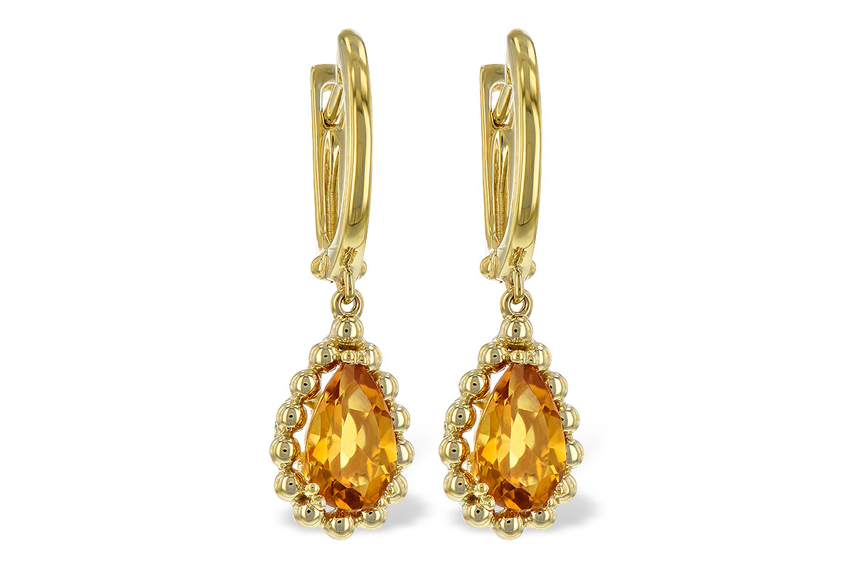 C189-49617: EARR 1.40 CITRINE TW