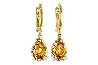 C189-49617: EARR 1.40 CITRINE TW