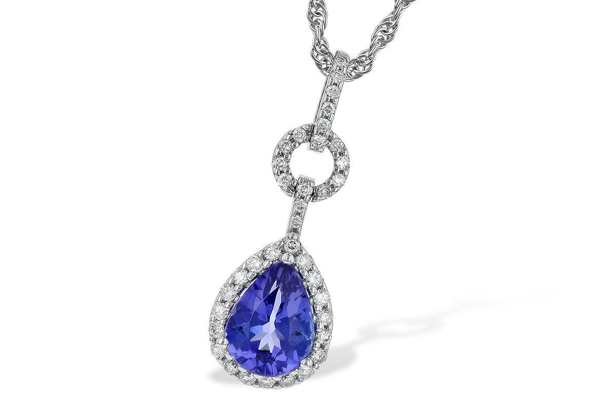 C190-43189: NECK .95 TANZANITE 1.14 TGW