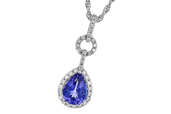 C190-43189: NECK .95 TANZANITE 1.14 TGW