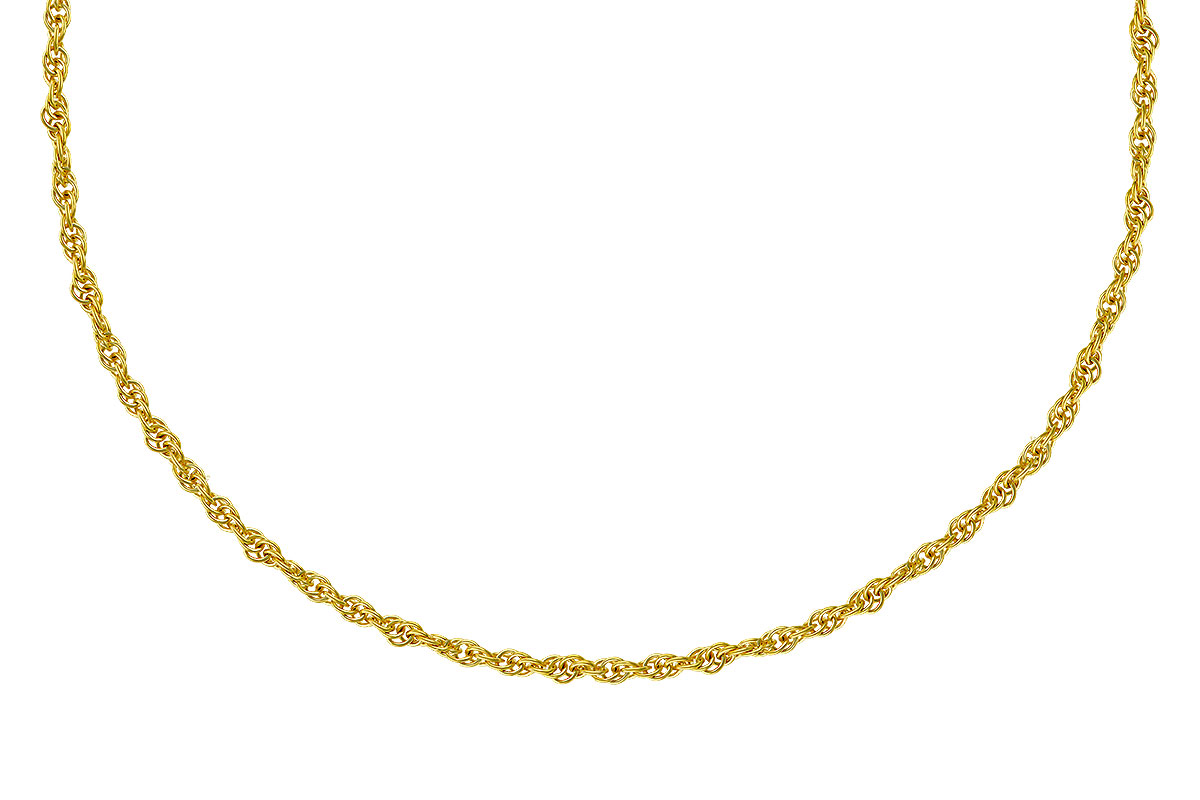 C274-05971: ROPE CHAIN (22IN, 1.5MM, 14KT, LOBSTER CLASP)