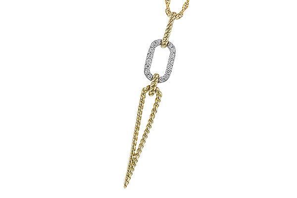 C274-93217: NECKLACE .14 TW