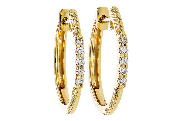 C274-95980: EARRINGS .11 TW