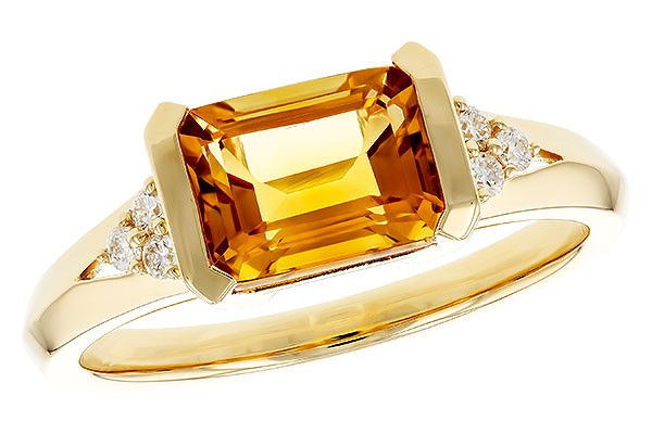 C274-97762: LDS RG 1.46 CITRINE 1.55 TGW (8x6MM CIT)