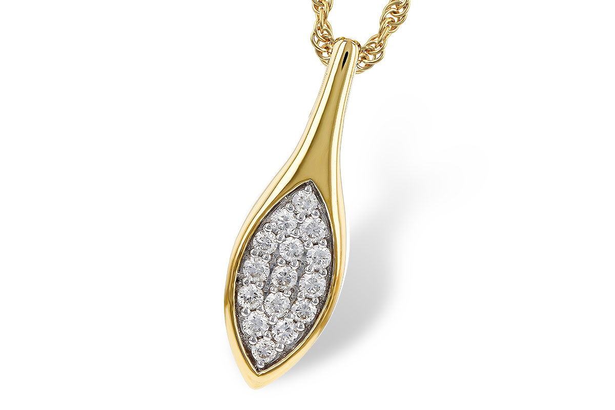 C274-97817: NECKLACE .20 TW