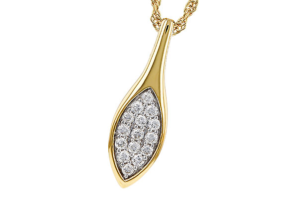 C274-97817: NECKLACE .20 TW