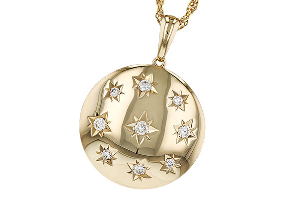 C275-82326: NECKLACE .17 TW