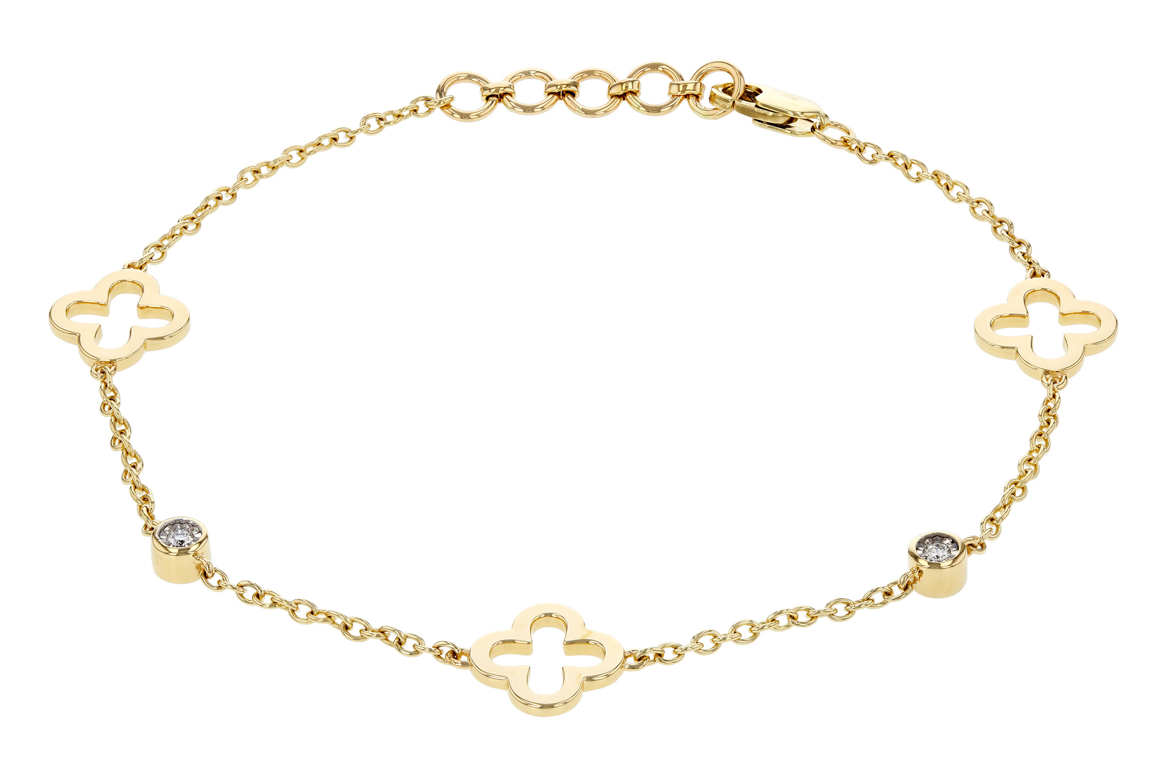 C275-83235: BRACELET .06 TW (7.25")
