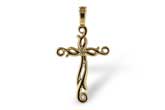 D006-76862: CROSS PENDANT .01 BR