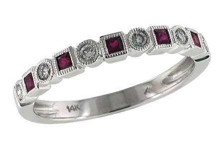 D096-79635: LDS WED RG .18 RUBY .30 TGW