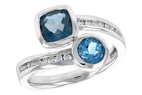 D189-54171: LDS RG 1.55 TW BLUE TOPAZ 1.70 TGW