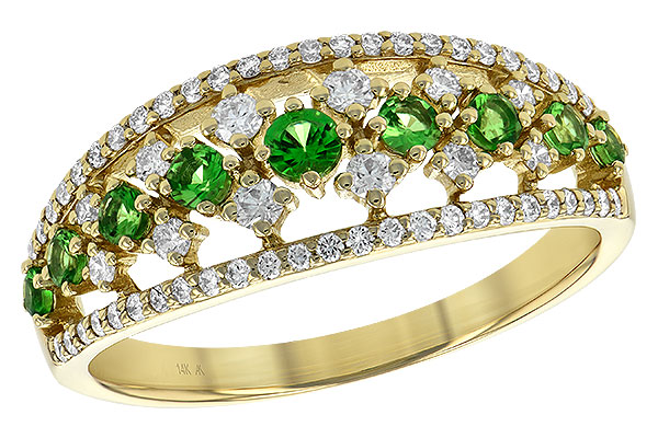 D190-36871: LDS RG .35 GREEN GARNET .67 TGW