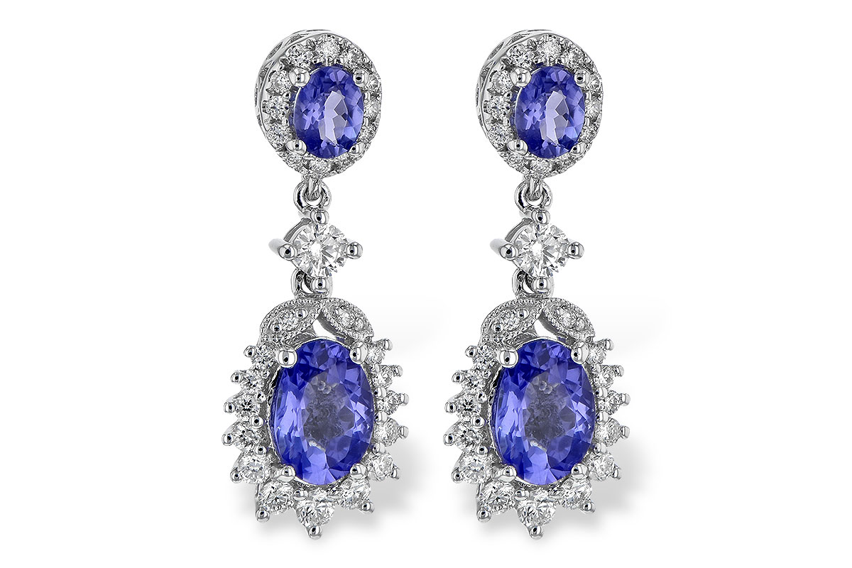 D190-42362: EARR 1.80 TW TANZANITE 2.33 TGW