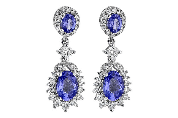 D190-42362: EARR 1.80 TW TANZANITE 2.33 TGW