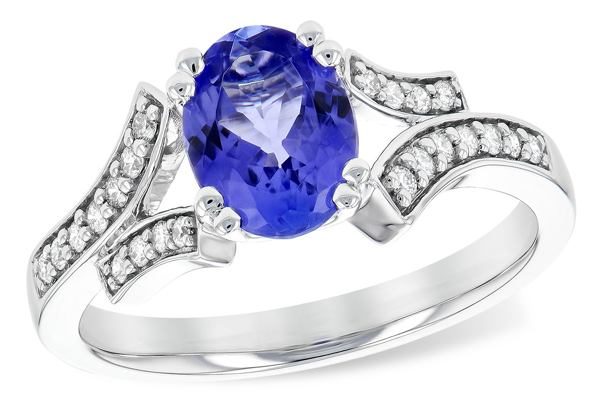 D190-43271: LDS RG 1.15 TANZANITE 1.30 TGW