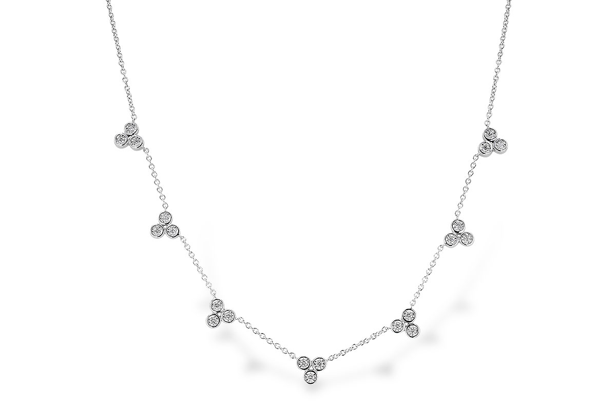 D274-01444: NECKLACE .36 TW (18")