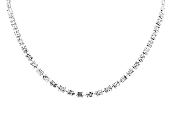 D274-04126: NECKLACE 2.02 TW BAGUETTE