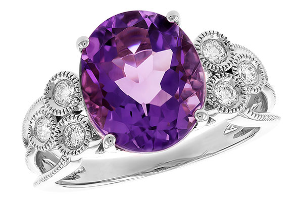 D274-05062: LDS RG 3.90 AMETHYST 4.16 TW (12x10 AMY)