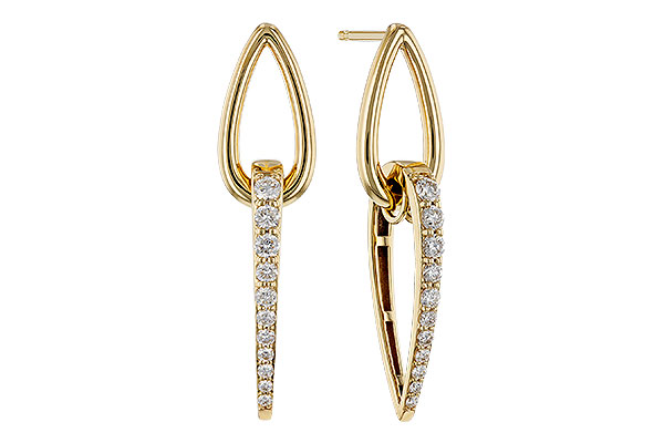 D274-92335: EARRINGS .75 TW