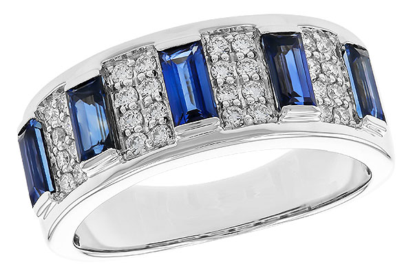 D274-95998: LDS WED RG 1.43 TW SAPP 1.72 TGW