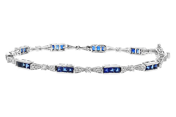 D274-96862: BRACELET 2.10 SAPPHIRE 2.75 TGW (7")