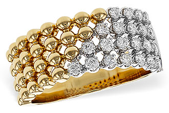 D274-96907: LDS DIA WED RG .50 TW