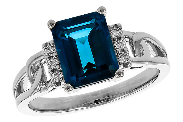 D274-97753: LDS RG 2.42 LONDON BLUE TOPAZ 2.50 TGW (9x7MM LBT)