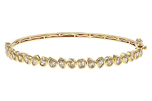 D274-98689: BANGLE 1.65 TW FANCY CUT DIAS