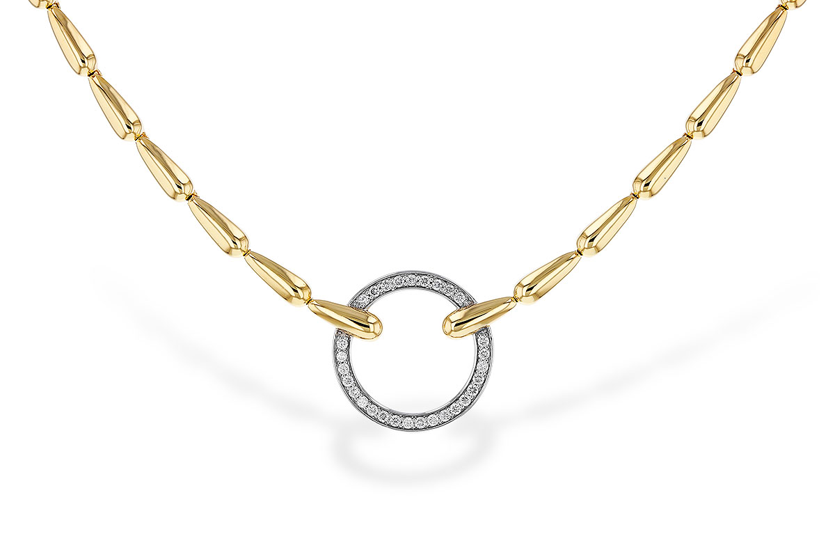 D274-99589: NECKLACE .33 TW (17")