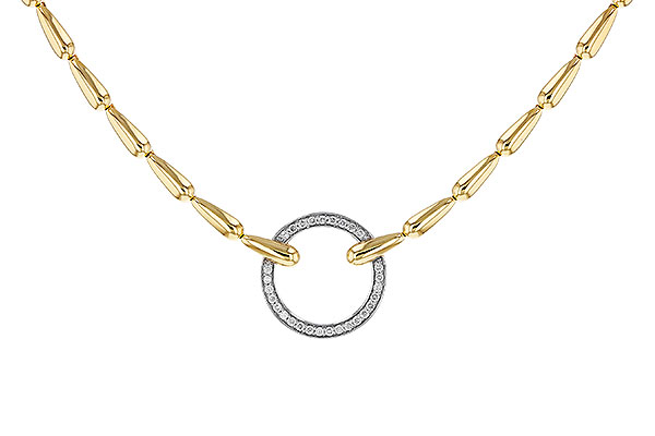 D274-99589: NECKLACE .33 TW (17")