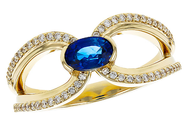 D275-82344: LDS RG .56 SAPPHIRE .75 TGW (6x4MM SA)