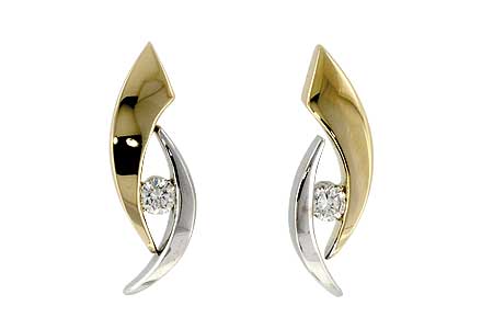 E000-45035: EARRINGS .14 TW
