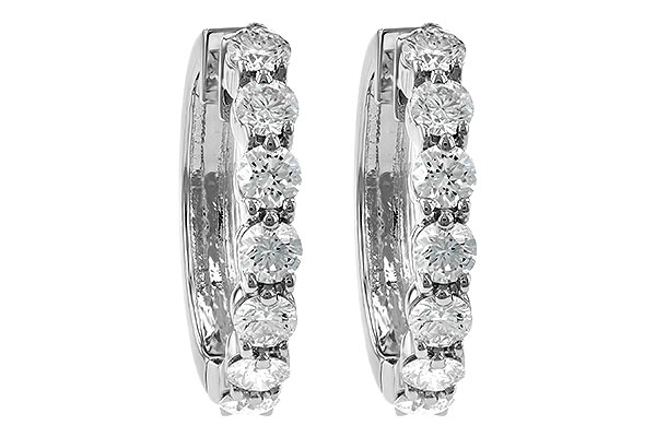 E001-30471: EARRINGS 2 CT TW