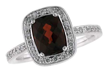 E184-01435: LDS DIA RG 1.85 GARNET 2.11 TGW