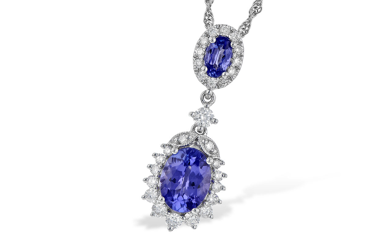 E190-42362: NECK 1.26 TW TANZANITE 1.60 TGW