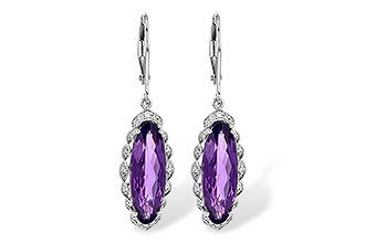 E190-44098: EARR 4.75 AMETHYST 4.90 TGW