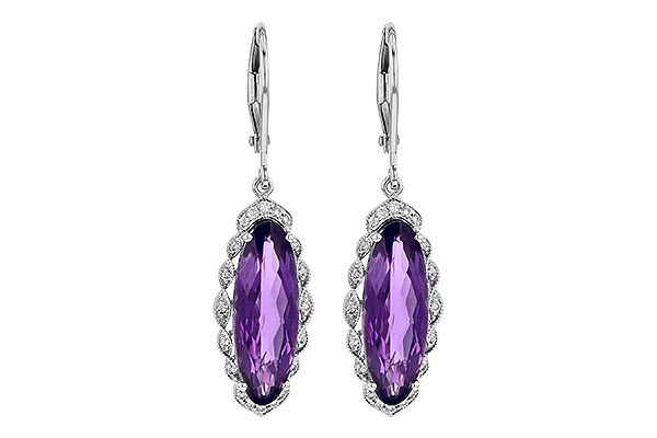 E190-44098: EARR 4.75 AMETHYST 4.90 TGW