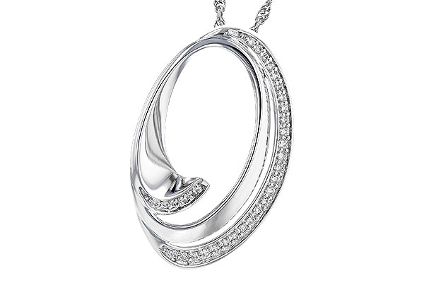 E273-16853: NECKLACE .14 TW