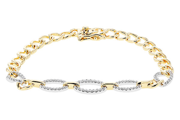 E274-02316: BRACELET .75 TW (INCLUDES BAR LINKS)