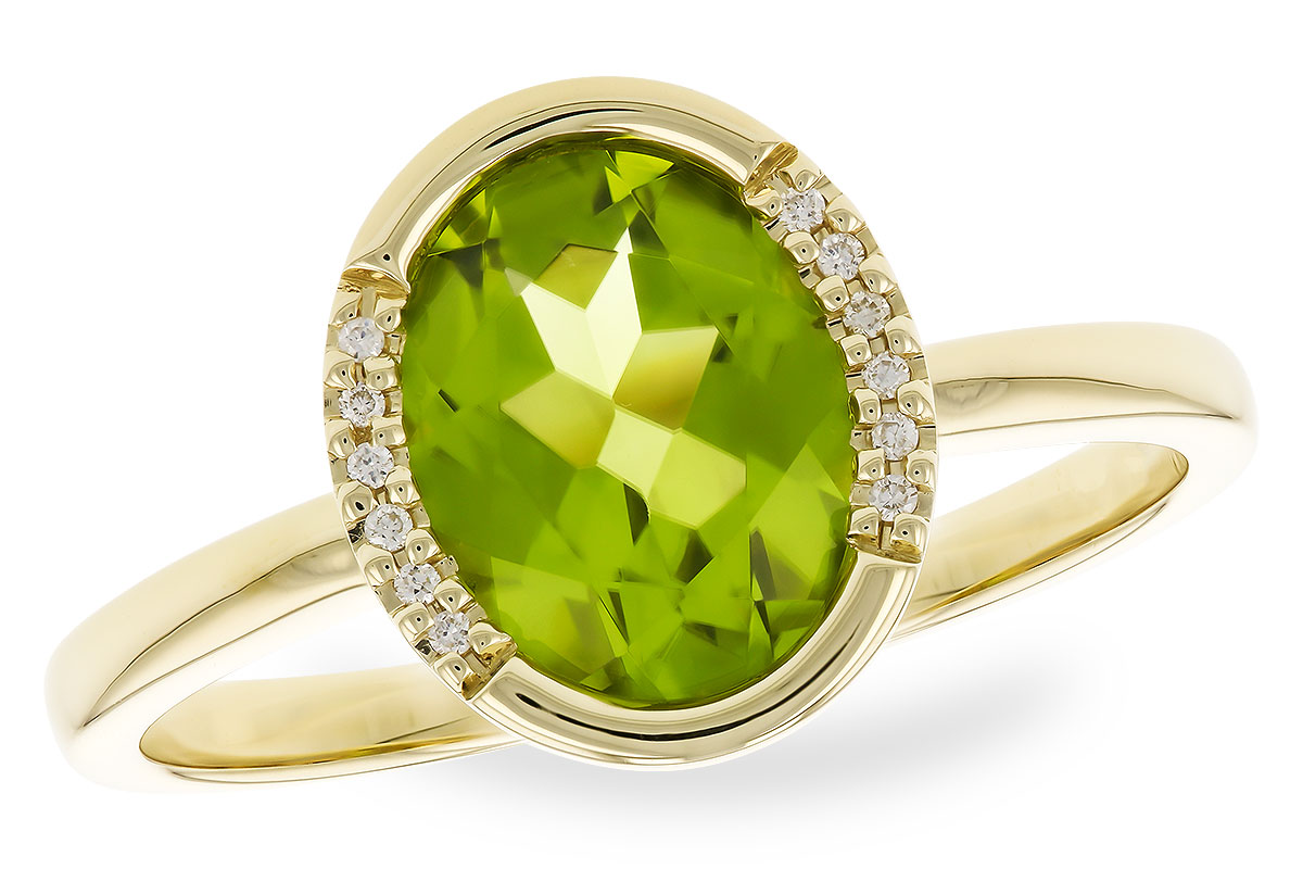E274-04162: LDS RG 1.72 TW PERIDOT 1.75 TGW (9x7 PER)