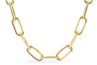 E274-05971: PAPERCLIP LG (24IN, 4.0MM, 14KT, LOBSTER CLASP)