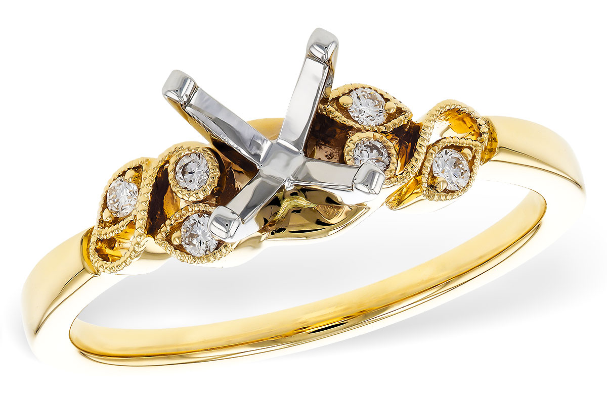 E274-91444: LDS SEMI DIA RG .07 TW