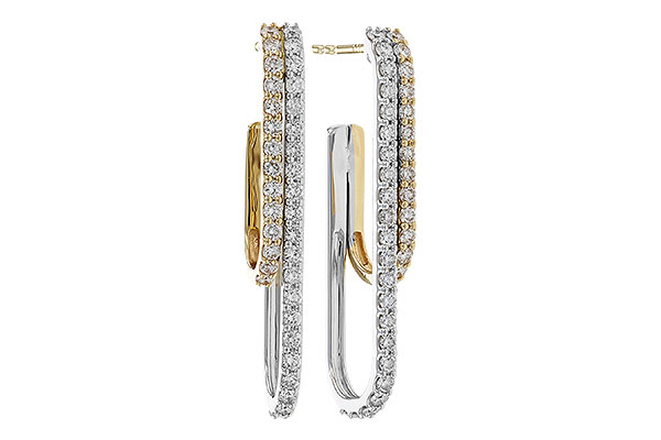 E274-94107: EARRING .98 TW