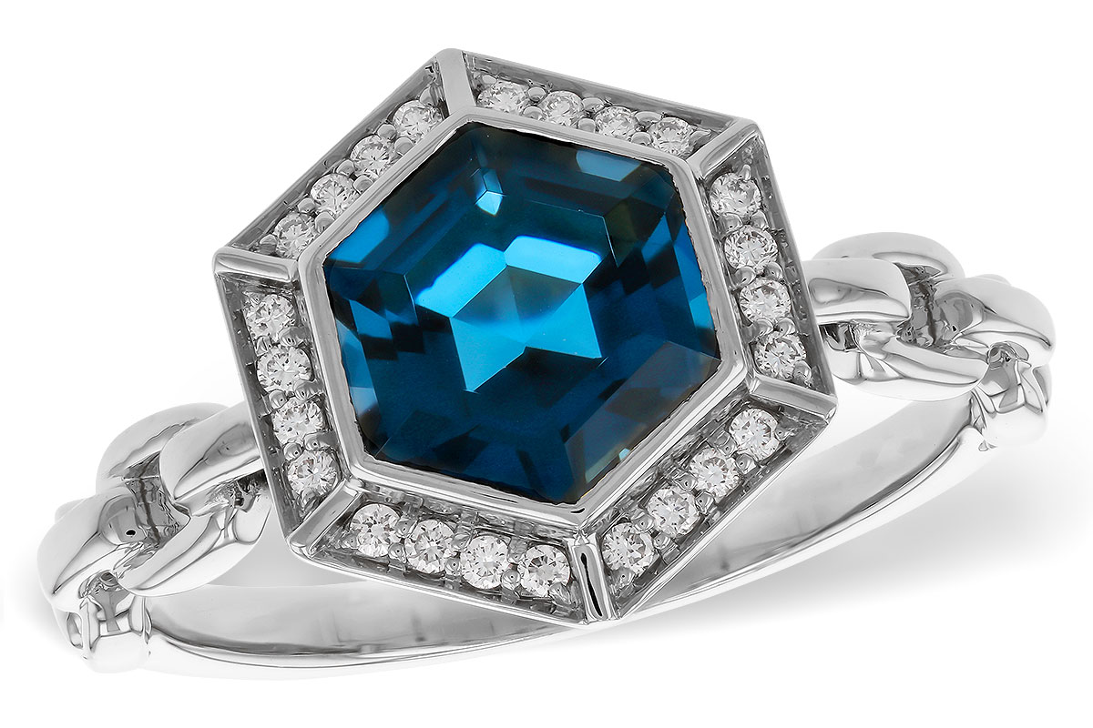 E274-96862: LDS RG 2.03 LONDON BLUE TOPAZ 2.14 TGW (7.5MM LBT)