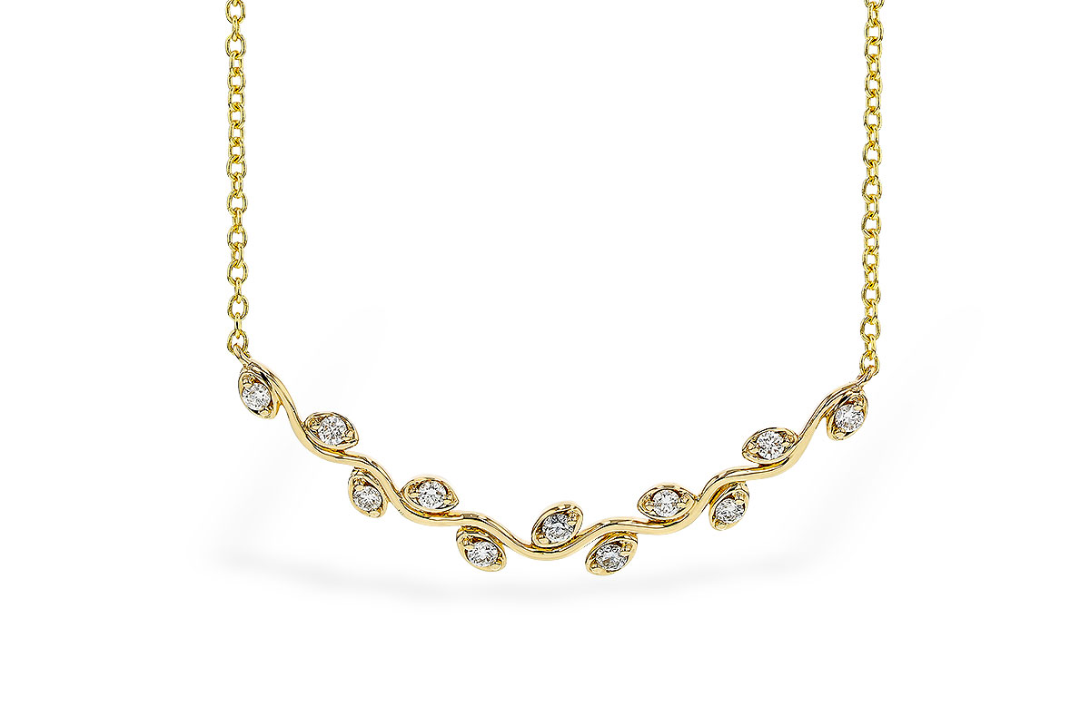 E274-98680: NECKLACE .25 TW (18")