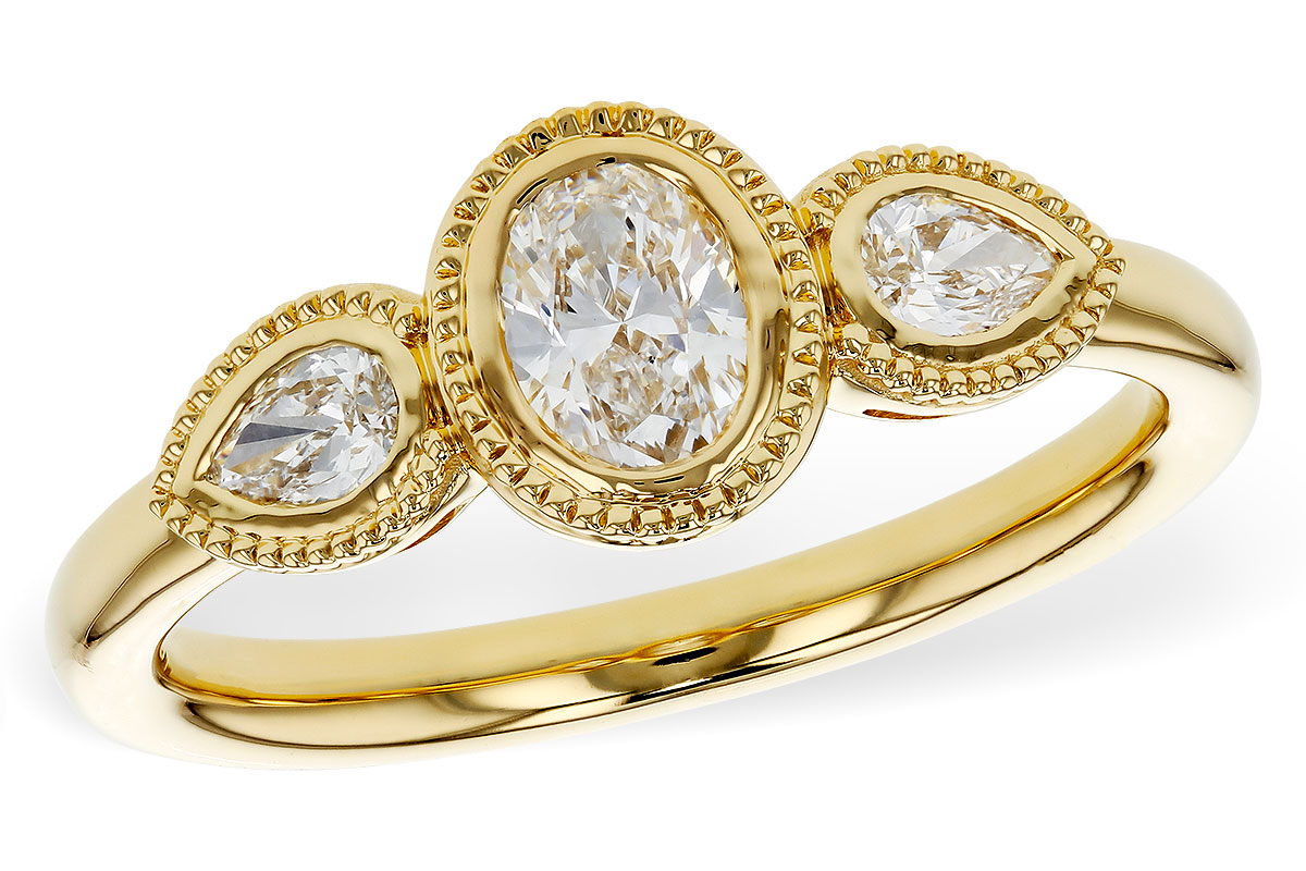 E274-98716: LDS DIA RG .60 TW FANCY CUT DIAMONDS